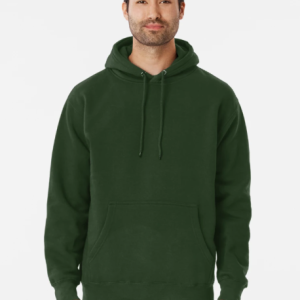 Blank black or any color, classic no print design Pullover Green Hoodie