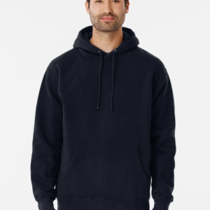 Blank black or any color, classic no print design Pullover Navy Hoodie