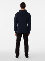 Blank black or any color, classic no print design Pullover Navy Hoodie