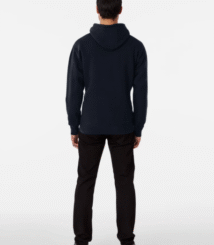Blank black or any color, classic no print design Pullover Navy Hoodie