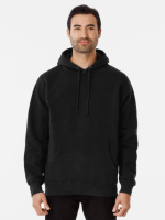 Blank black or any color, classic no print design Pullover Hoodie