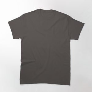 Plain T Shirt Dark Grey