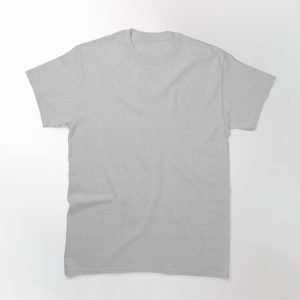Plain T Shirt Heather Grey